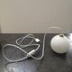 Suspension walkman old opaline white globe spirit night light 1930 Art Deco TBE Ø 13 cm