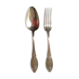 Silver-plated cutlery set Gerbe d'or