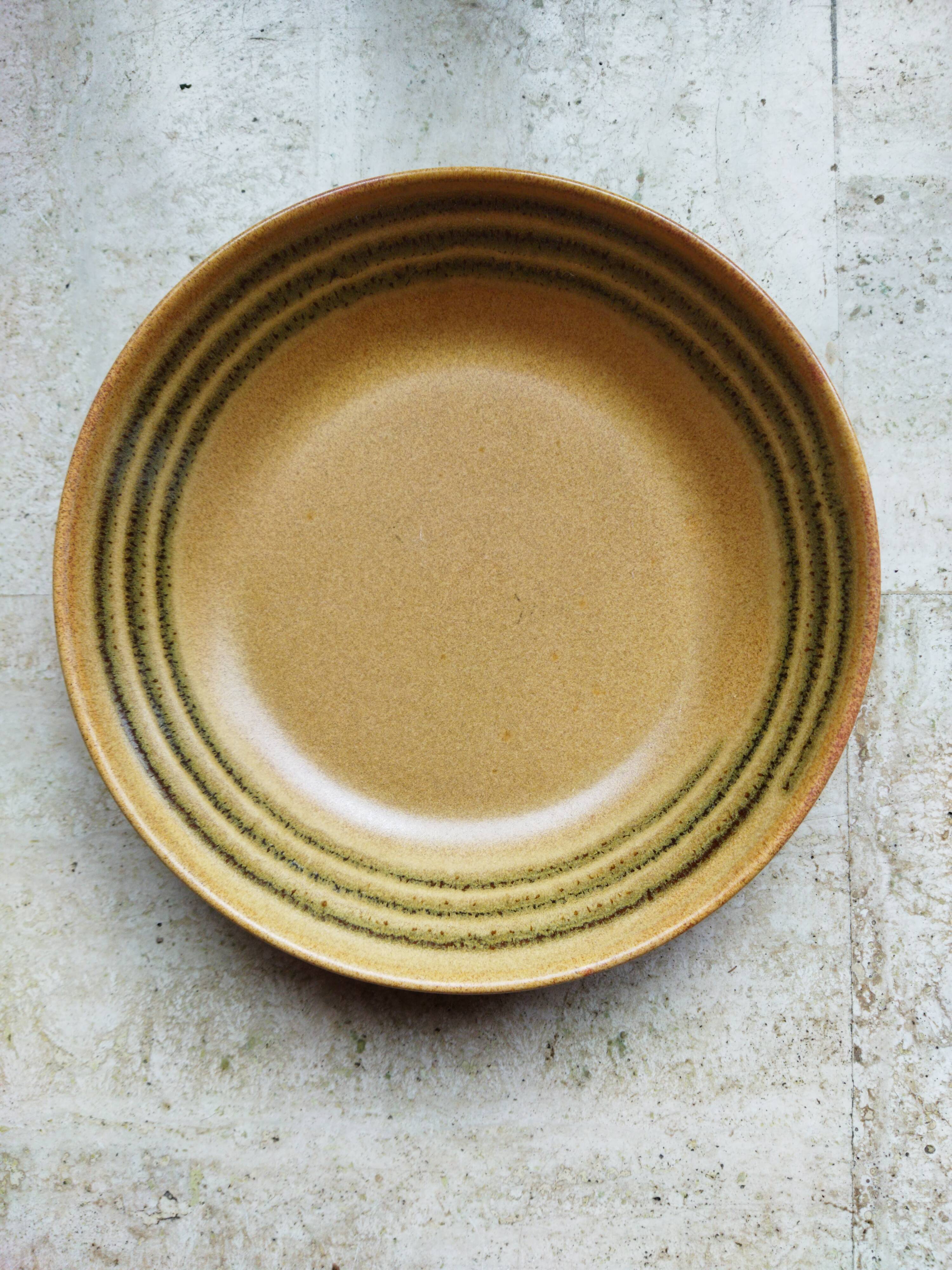 6 Sarreguemines “Chaumière” soup plates