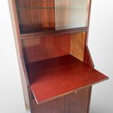 Italian wood and veneered mahogany sideboard/credenza, 1960s.
