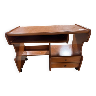 Vintage light wood desk