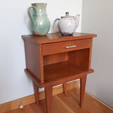 Bedside night table in Scandinavian style