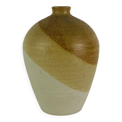 Vase grès couleurs organiques
