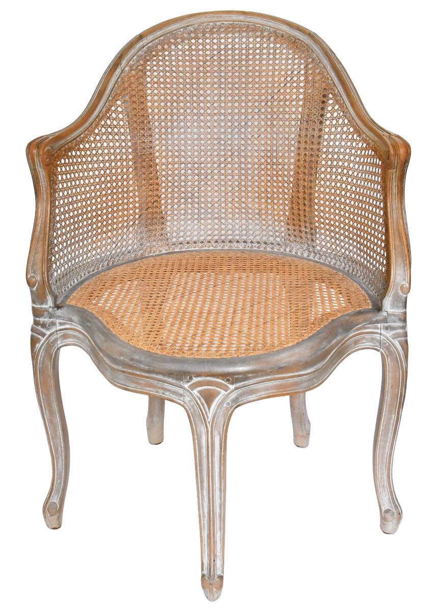 Office chair known as "couillard" in Louis XV style