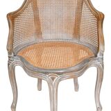 Office chair known as "couillard" in Louis XV style