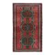 Vintage handmade Turkish rug 120x199 cm