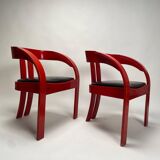 Elisa Armchairs attributed to Giovanni Battista Bassi, 1960s, Set of 6