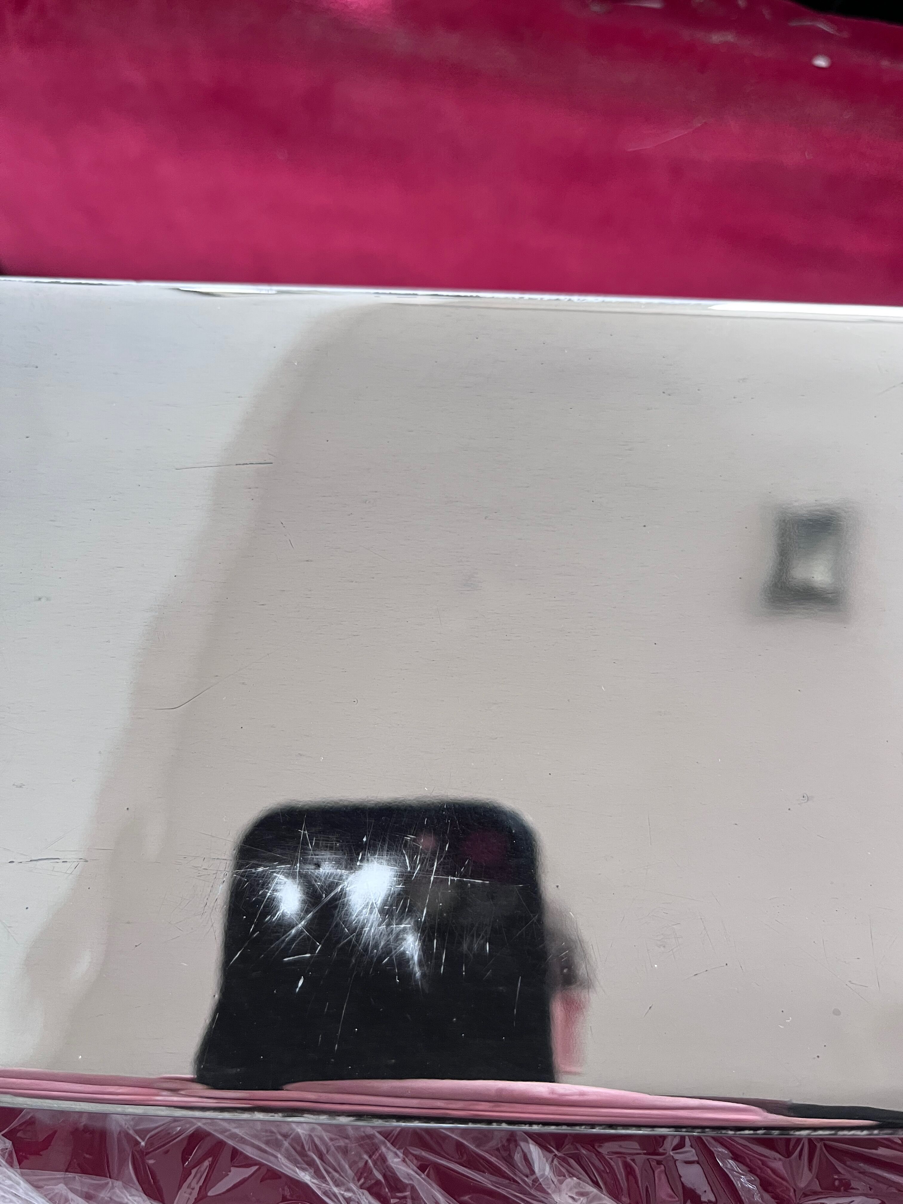 Italian design lamp in chrome ceramic