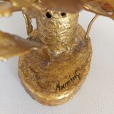 Pair of wall lamps signed moerenhout, belgium 1970s