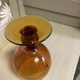 Large vintage bubble glass