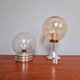 Bubble glass table lamp, Space Age style, 70s