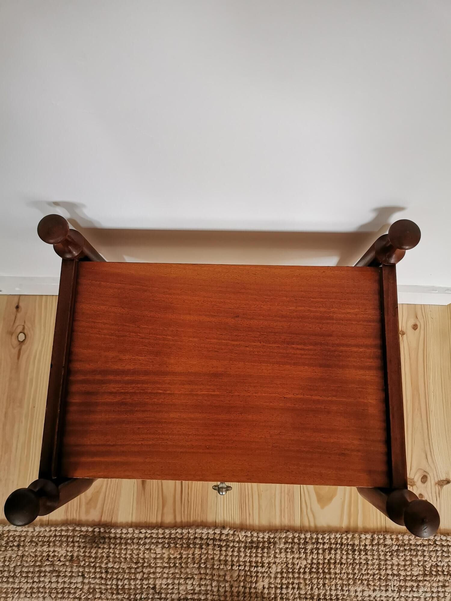 Vintage teak bedside published by Gautier France