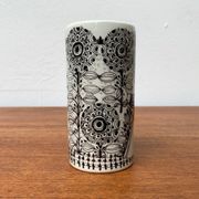 Danish Flora vase from the mid-century by Bjørn Wiinblad for Nymölle Denmark, 1960s.