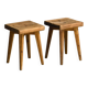 Pair of stools by Christian Durupt, Meribel 1960