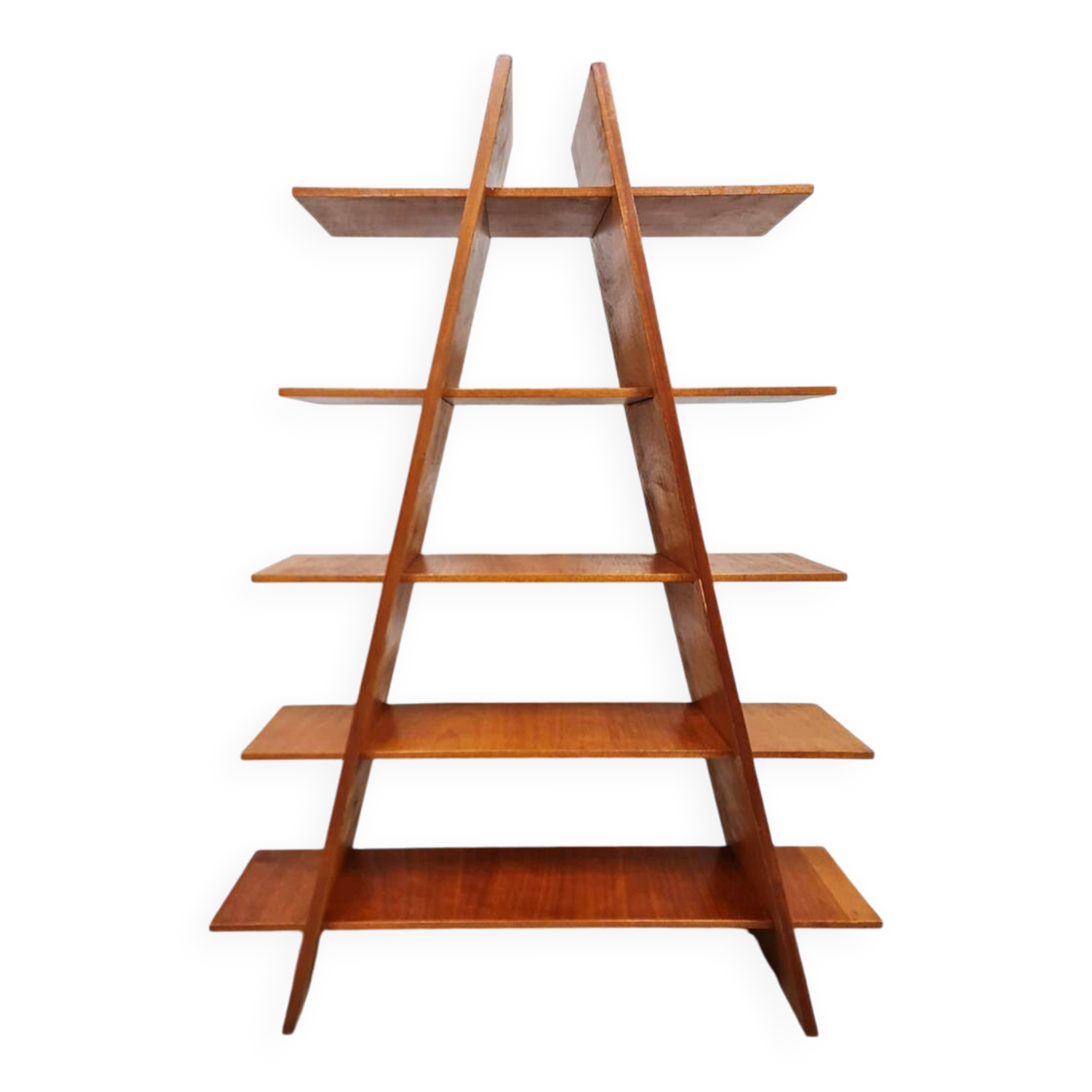Vintage cabinet roomdivider shelves 'Pyramid'