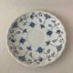 Myott Meakin England Blue Cup Saucer and Milk Jug