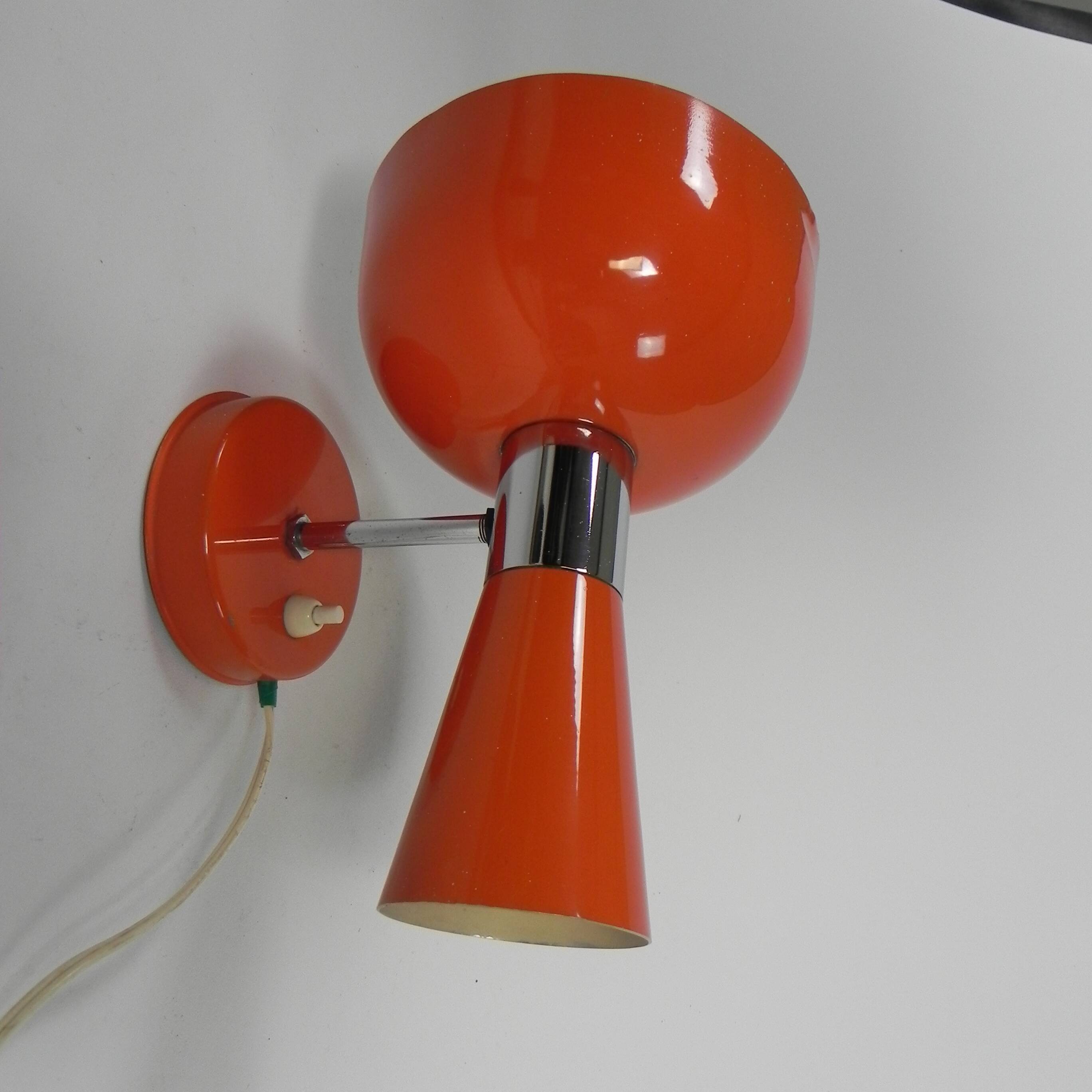 Diabolo wall lamp, Herda, 1960s