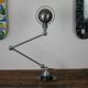 Lampe Jielde industriel Jean Louis Domecq 2 bras vernis brillant