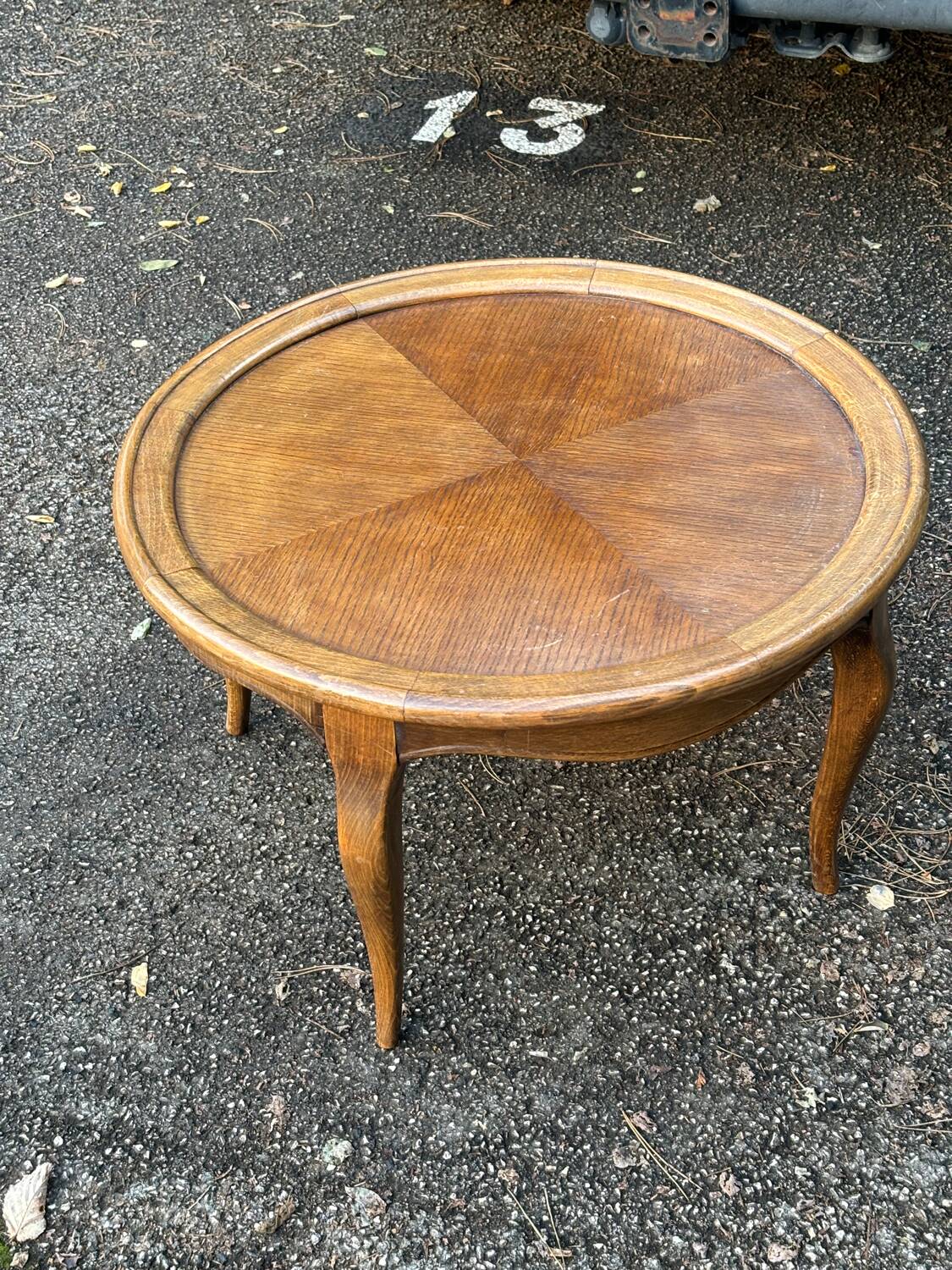 Louis XV style inlaid coffee table