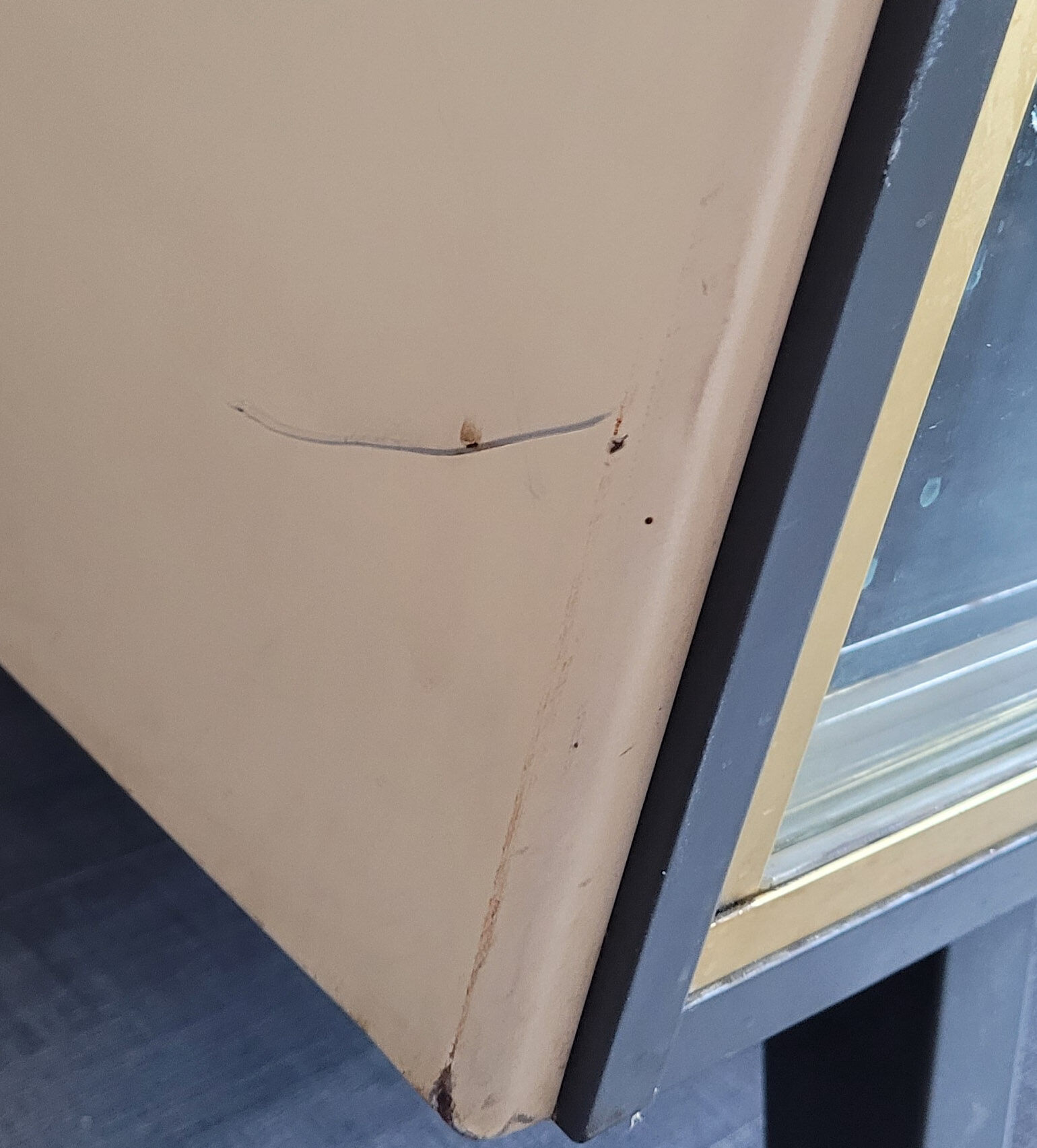 Steel sideboard in a Strafor row around 1960