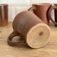 Lot de 4 tasses artisanale en céramique