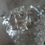 Vase bouquetière en verre Liège 18e siècle