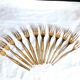 Silver-plated cake service / 12 forks and silver cake server
