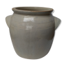 Glazed sandstone pot