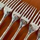 Christofle malmaison 8 person 40 piece cutlery set near new condition