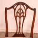 set of 6 chairs and two armchairs in mahogany from the 19th century