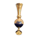 Vase or et bleu nuit