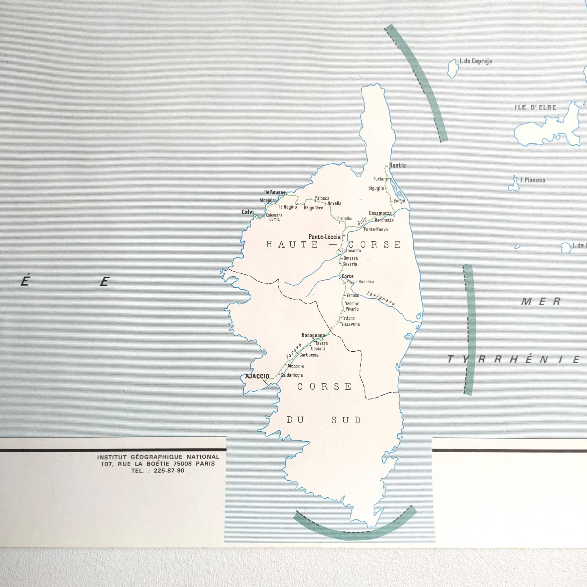 Carte sncf ancienne sud de la france