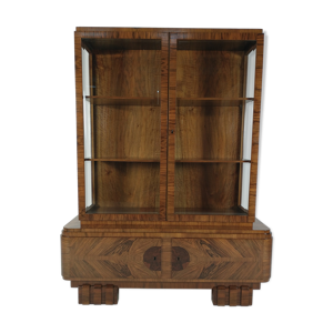 Vitrine en placage de