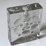 Glass paved soliflore by Walther Design 1970
