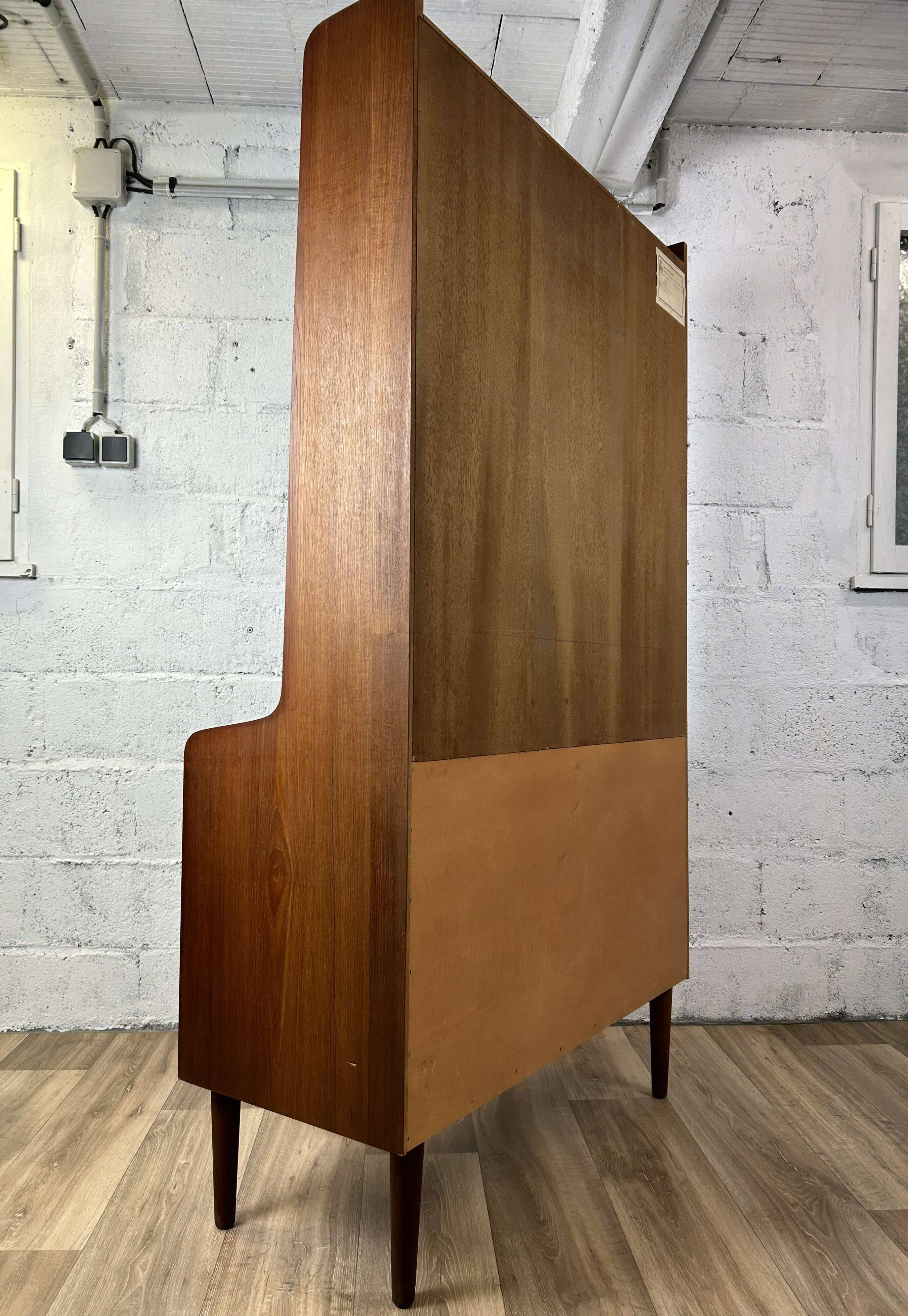 Vintage Scandinavian teak bookcase by EP Møbler, 1960s