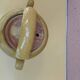 Antique handmade ceramic goat
