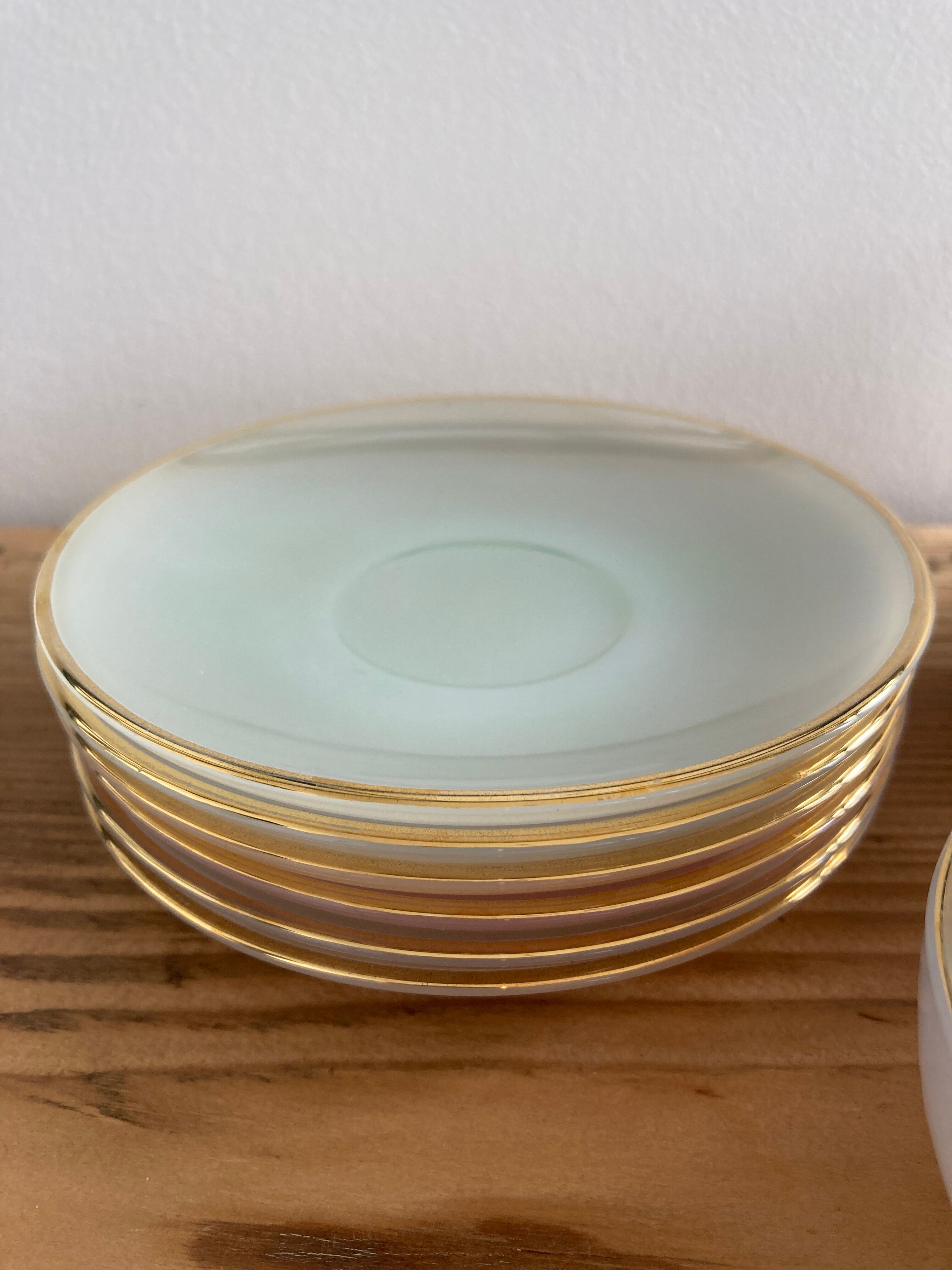 Coffee set 6 cups Harlequin Arcopal