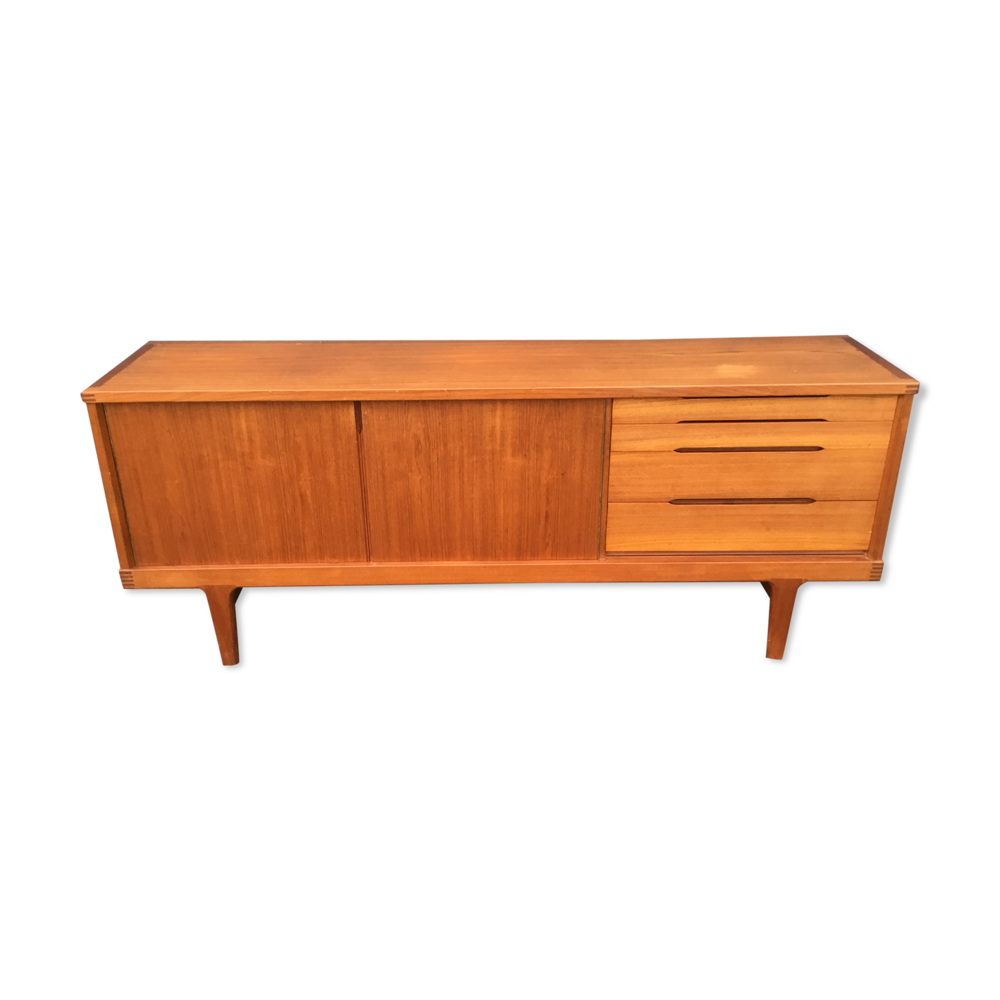 Danish teak sideboard in the 1960s