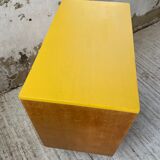Furniture chest of drawers two-tone 60s