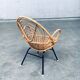 Set of Rattan Lounge Chairs attributed to Rohe Noordwolde, 1960s