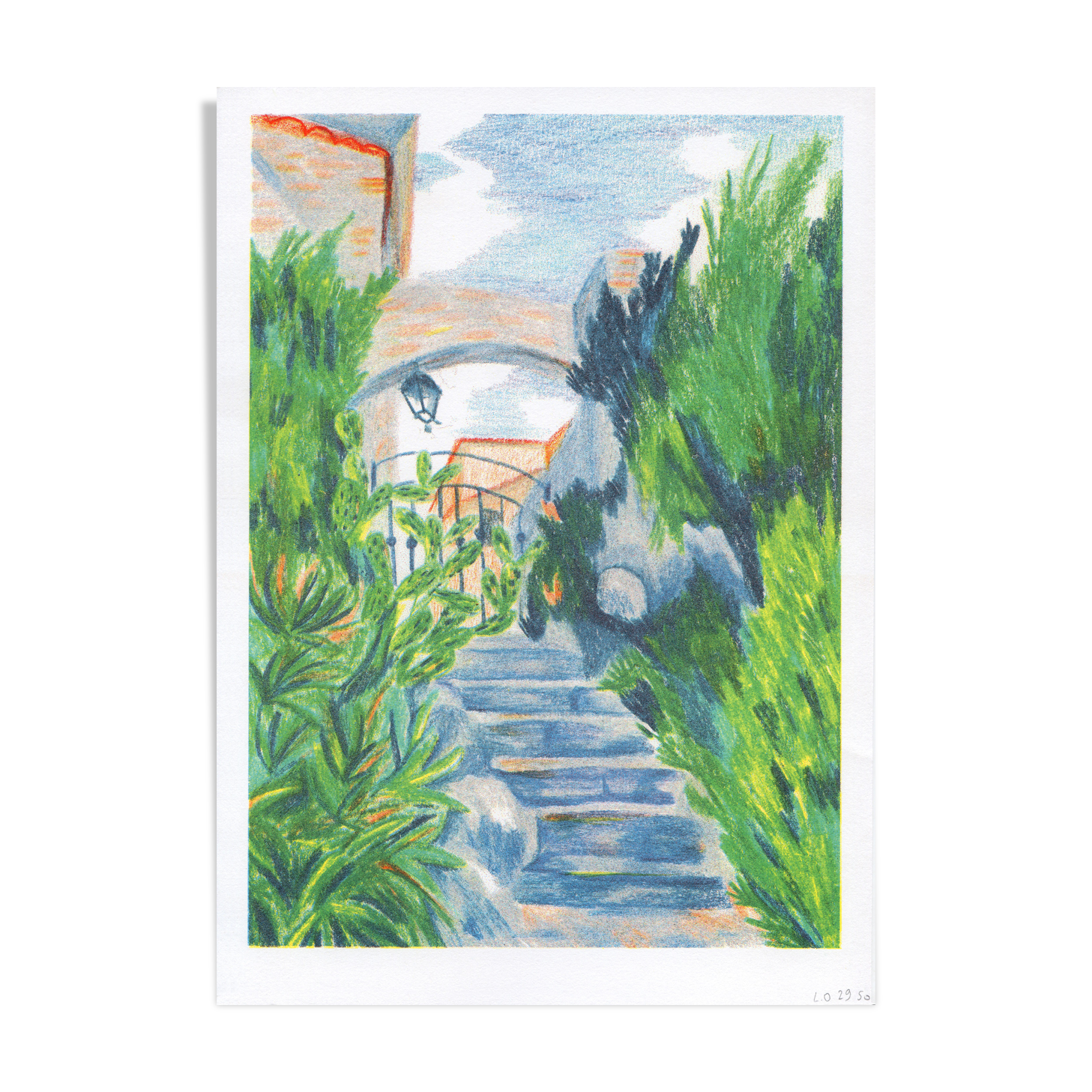 Risography "Villa Fontaine", Antibes