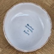 Old butter dish Henriot Quimper earthenware from Brittany
