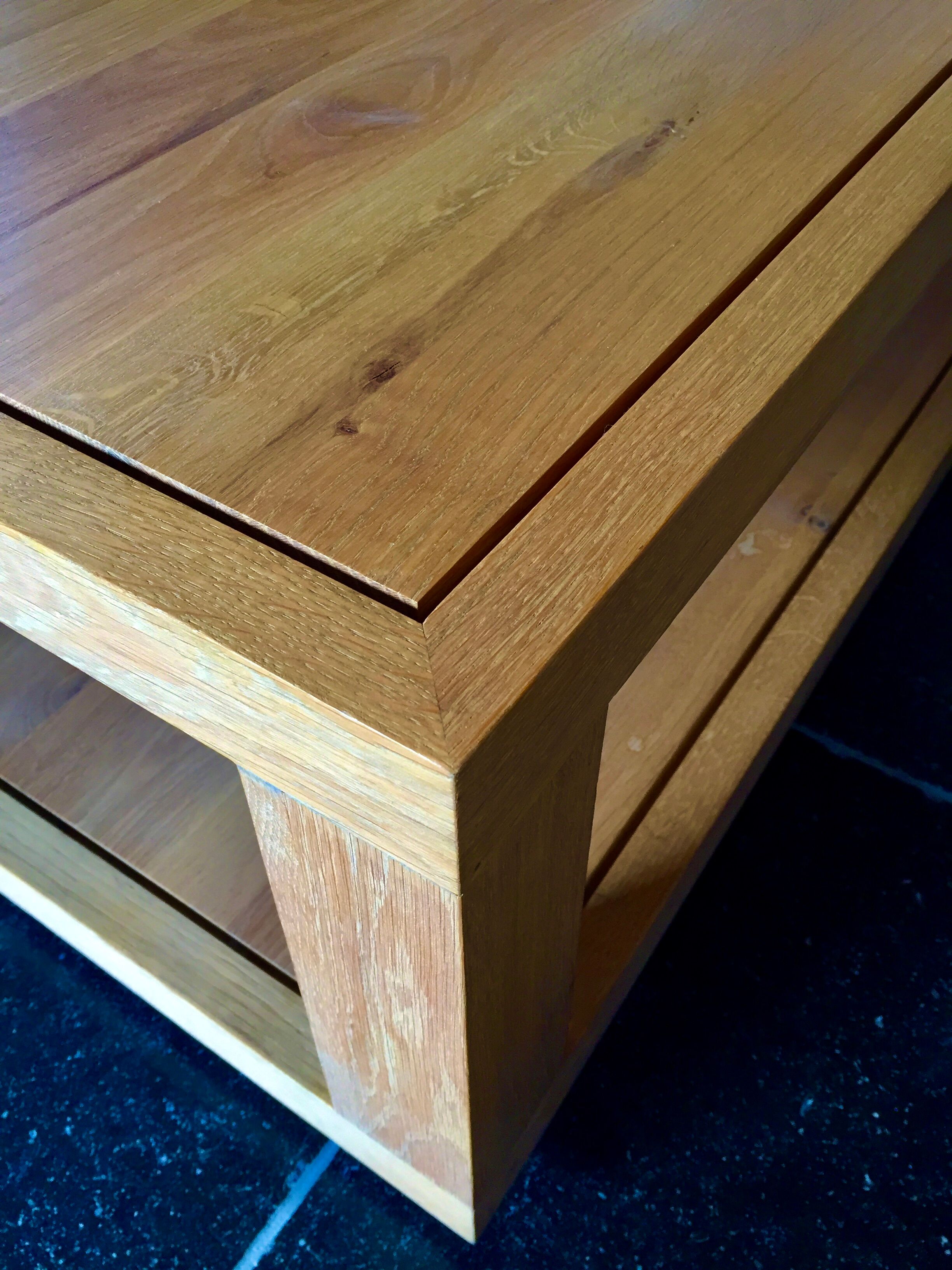 Ethnicraft solid oak coffee table