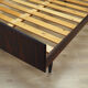 Rosewood bed, Danish design, 1970s, manufactured by Omann Jun