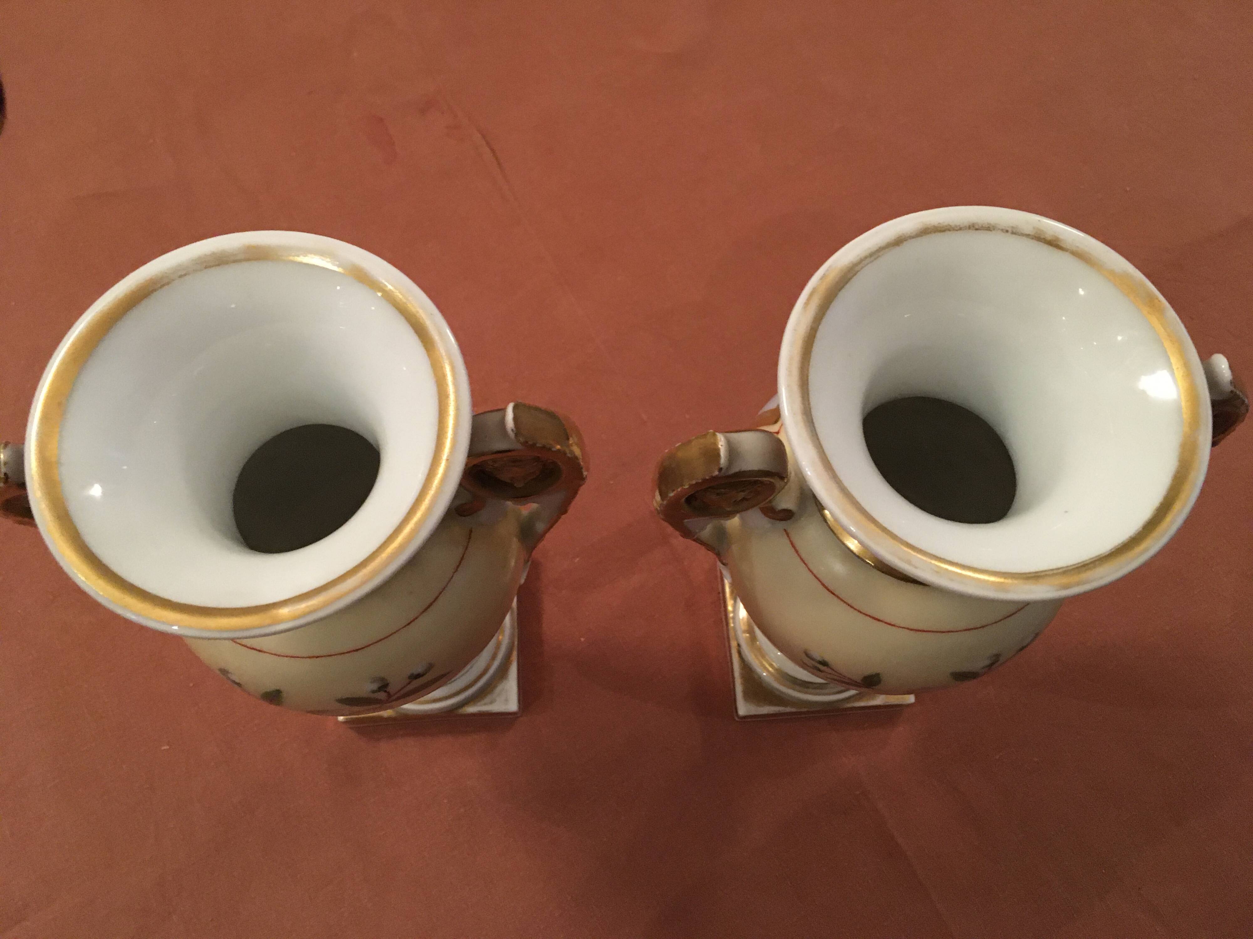 Pair of Empire vases