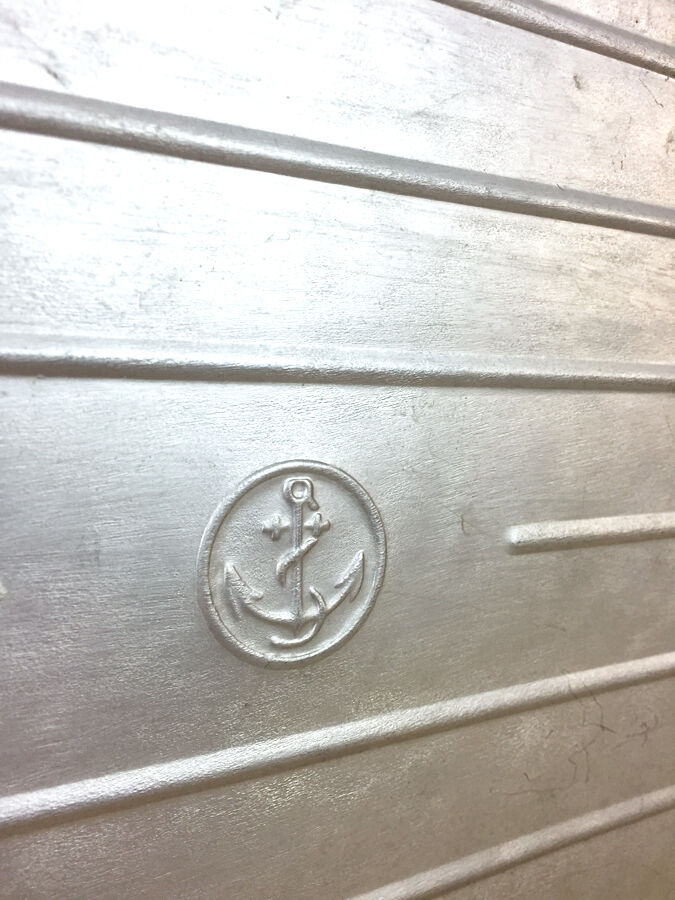 National marine sailor suitcase 1960