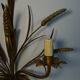 Wall lamp in gilded metal sheaf of wheat 1970s