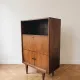 Vintage Scandinavian secretary in rosewood, 1960s.