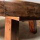 Brutalist Coffee Table Around Sleepers Rustic