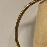 Brass and teak desk or table lamp by Temde, Switzerland 1960s